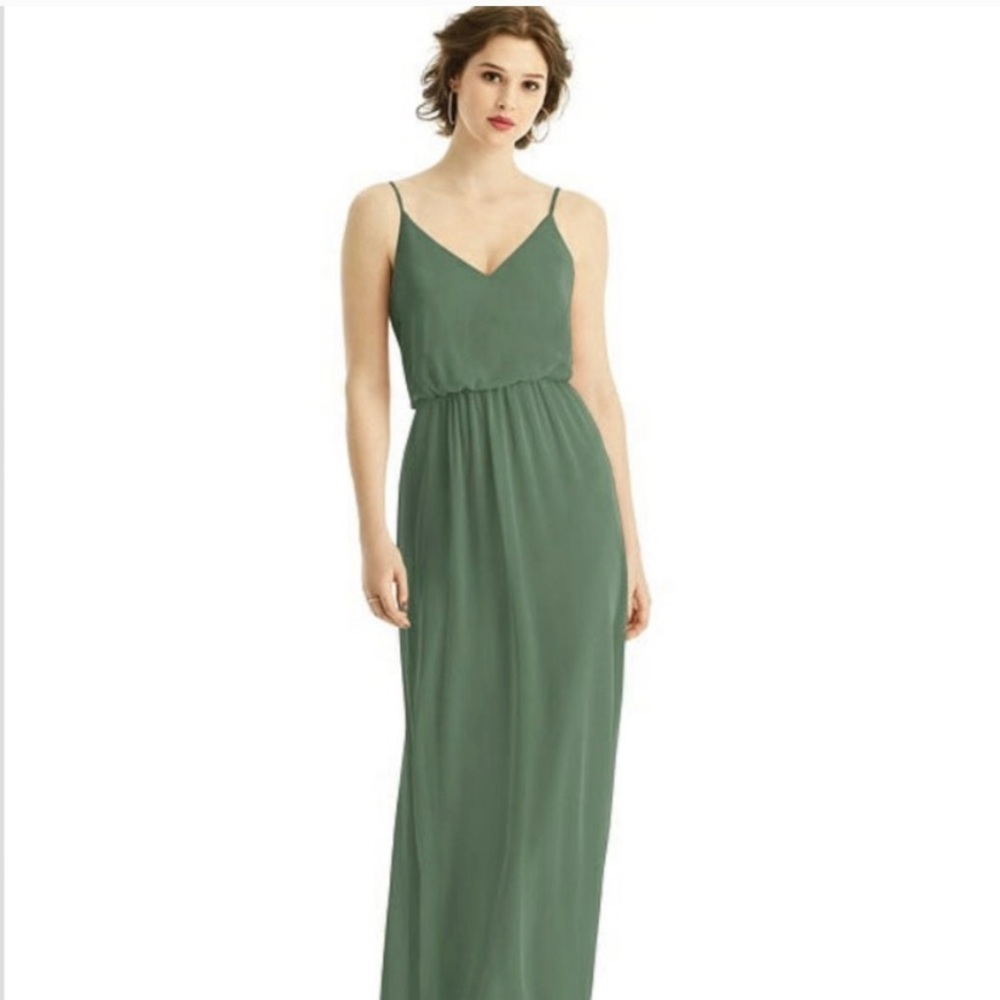 After Six 1505 Green Bridesmaid Dress